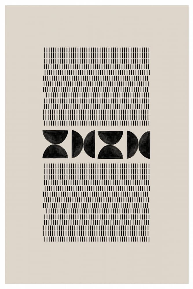 Geometric Harmony by THE MIUUS STUDIO — canvas wall art