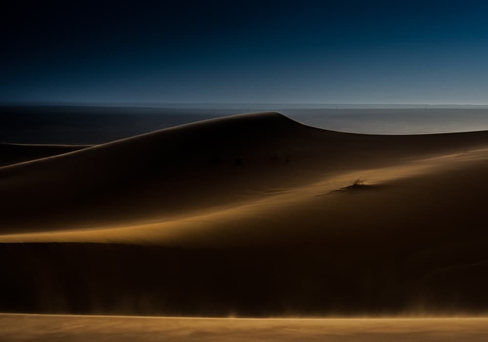 Golden Desert Dunes by Rainer Inderst — canvas wall art