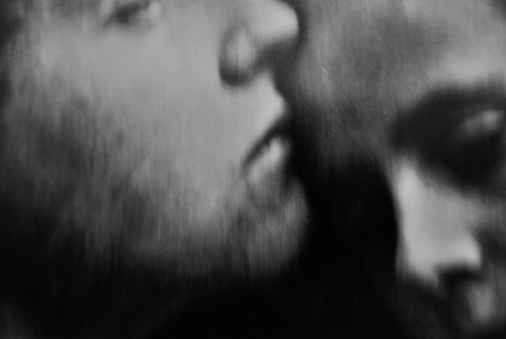 Intimate Blurred Embrace by Dalibor Davidovic — canvas wall art