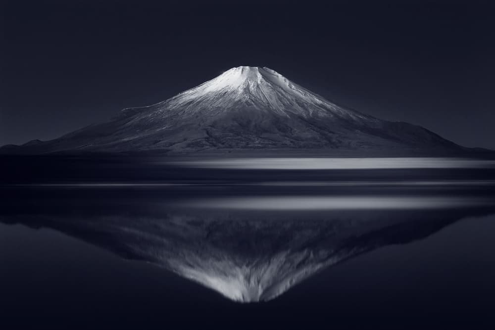 Mount Fuji Reflection by Takashi Suzuki — canvas wall art