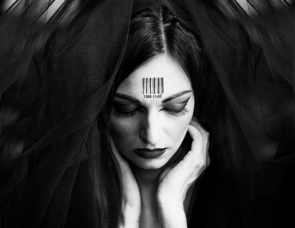 Veiled Identity by Faizal Besari — canvas wall art