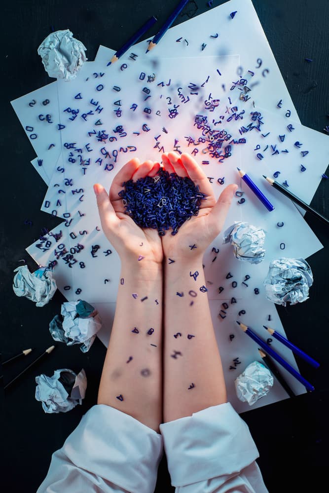 Creative Words Concept by Dina Belenko — canvas wall art