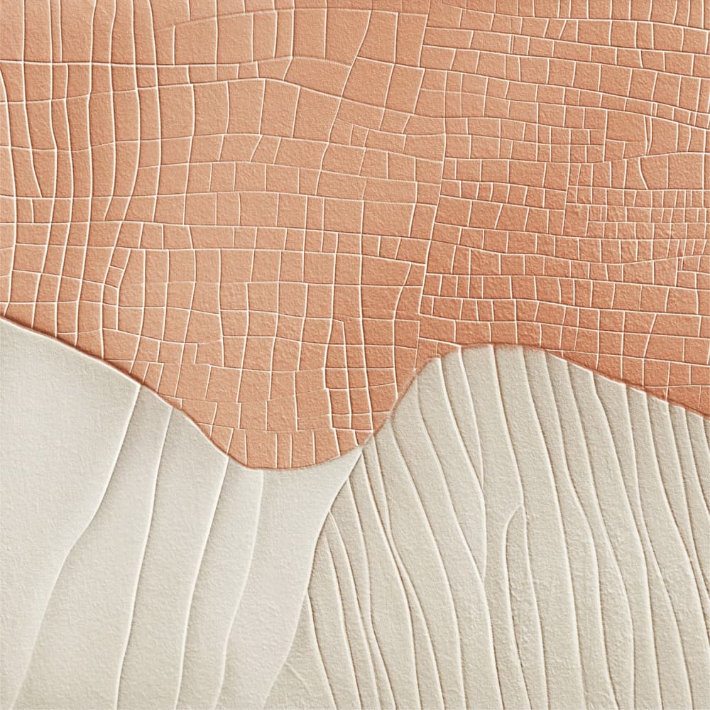 Abstract Skin Waves by Alma — canvas wall art