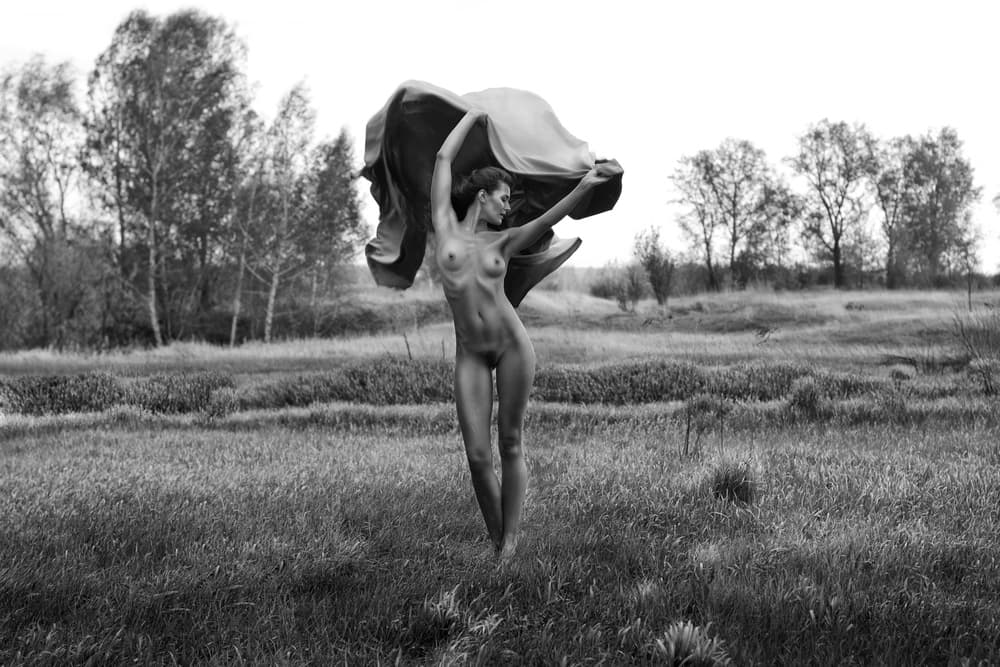Ethereal Nude Field by Anton Belovodchenko — canvas wall art
