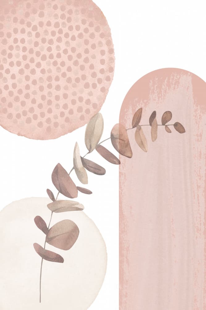 Soft Eucalyptus Arch by Sally Ann Moss — canvas wall art