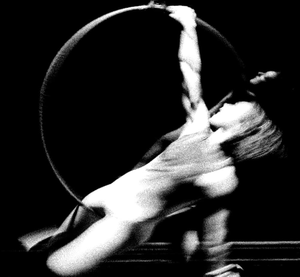 Dramatic Hoop Dance by Hans ML Spiegel — canvas wall art