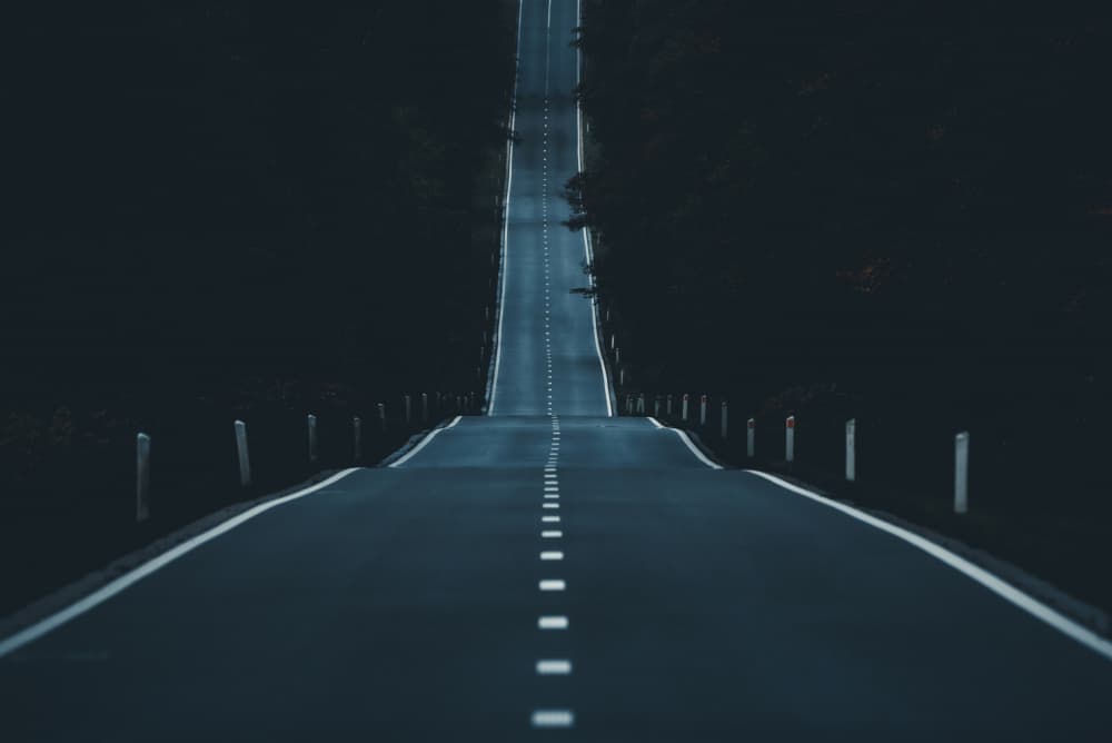 Long Road Ahead by Siamak Jalali — canvas wall art