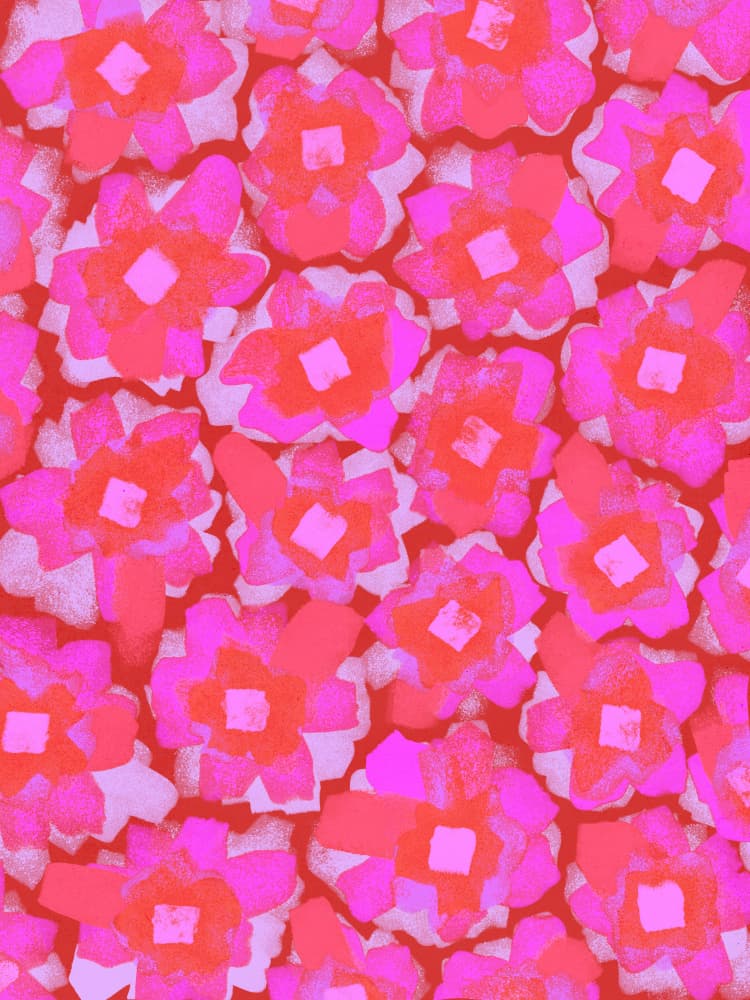Petal Symphony by Treechild — canvas wall art