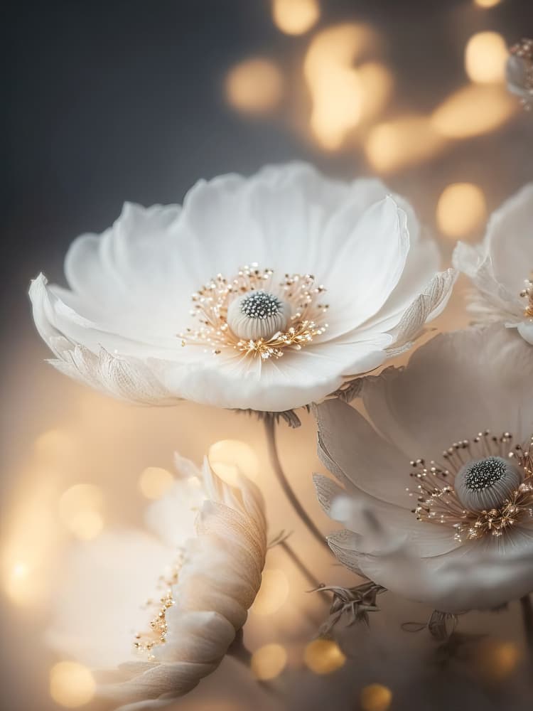 Petal Radiance by Treechild — canvas wall art