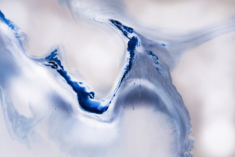 Flowing - Gentle Flow by Petra Meikle de Vlas — canvas wall art