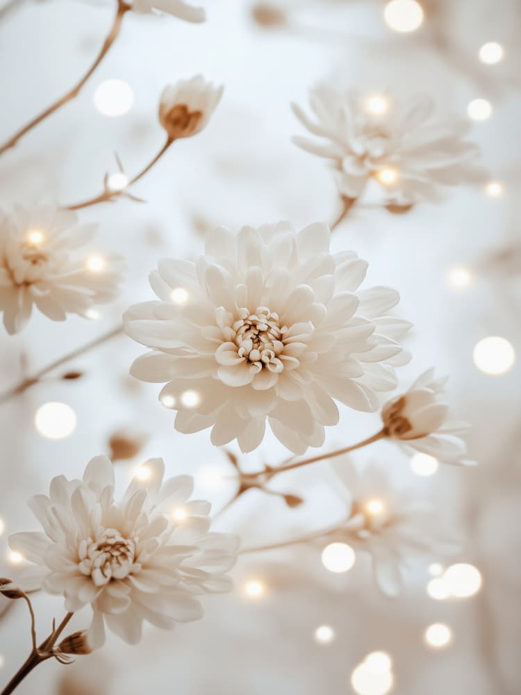 Ethereal Blooms by Treechild — canvas wall art