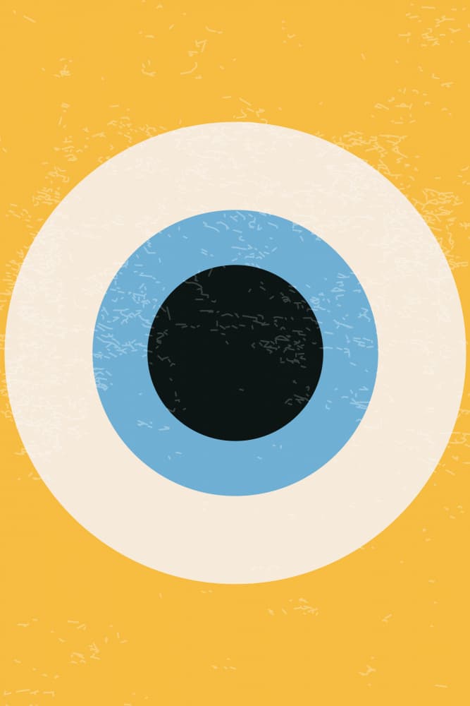 Watchful Blue Eye by jay stanley — canvas wall art