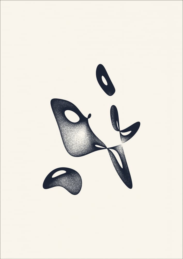 Fluid Organic Shapes by AV11 — canvas wall art