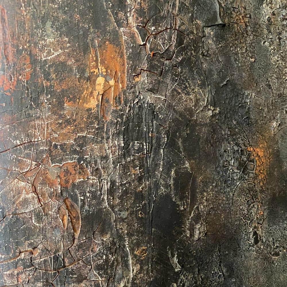 Aged Industrial Texture by Gabriela Aleksandra Szuba — canvas wall art
