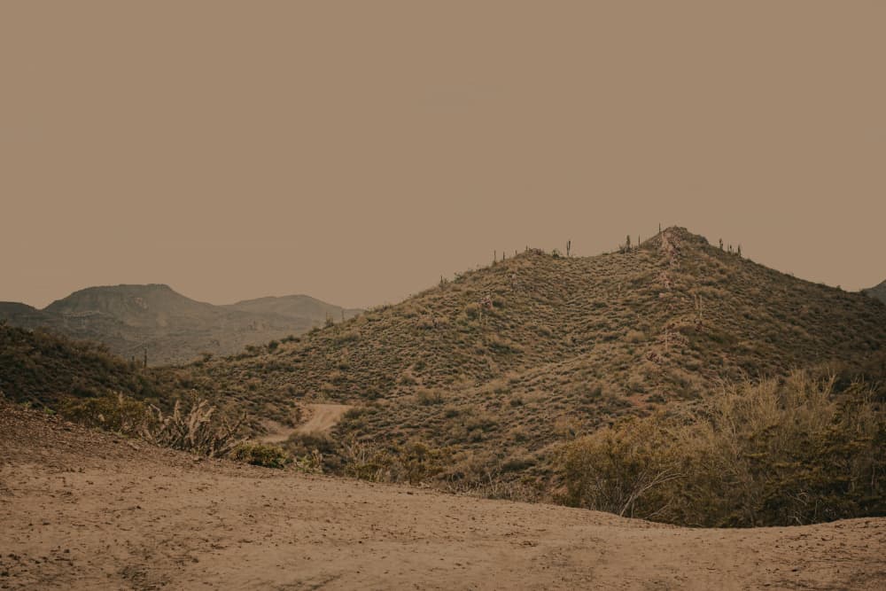 Rugged Desert Landscape by Stephanie Klatt — canvas wall art