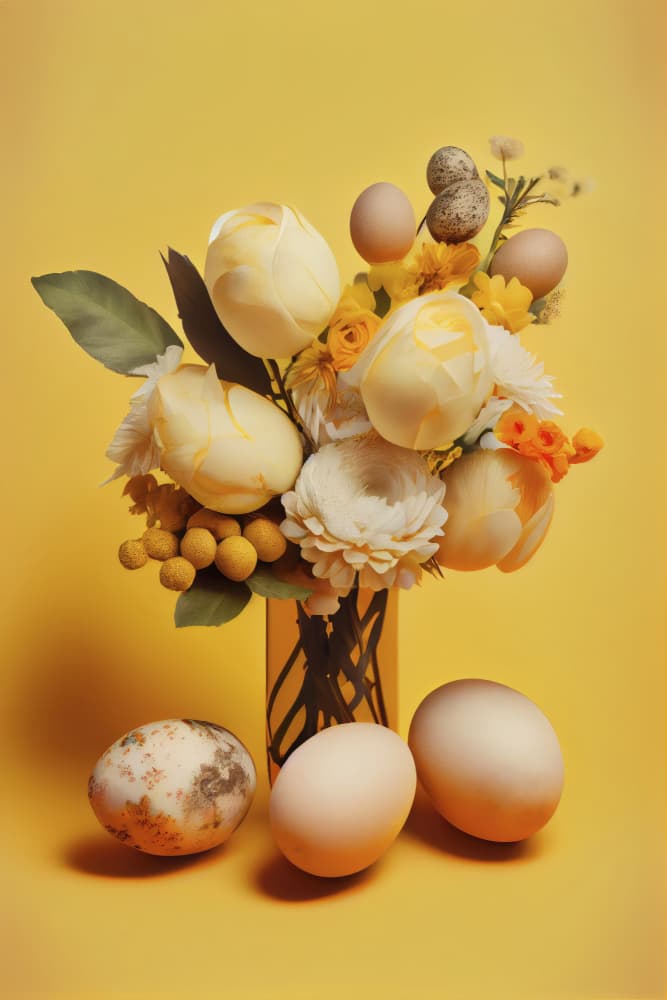 Yellow Harmony by Treechild — canvas wall art
