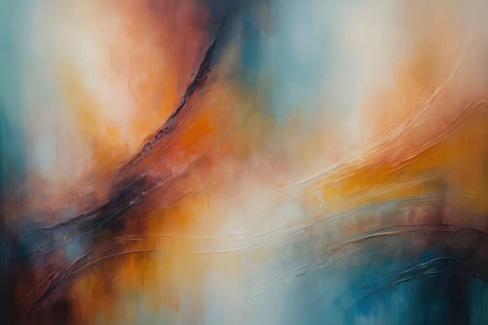 Vibrant Abstract Flow by Alpenglow Workshop — canvas wall art