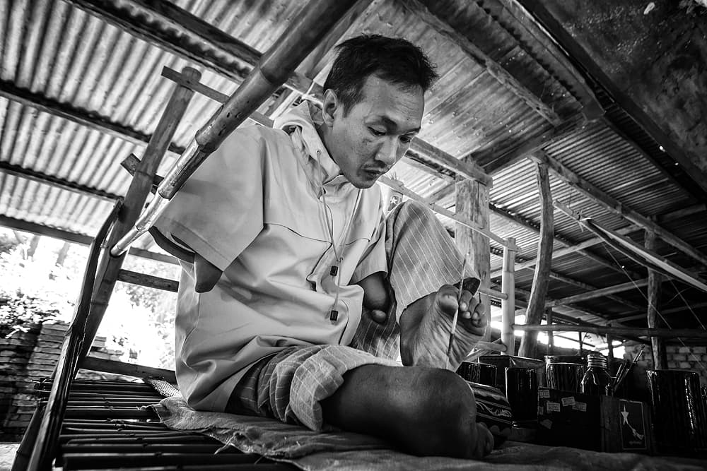 Resilient Artisan at Work by Gunarto Song — canvas wall art