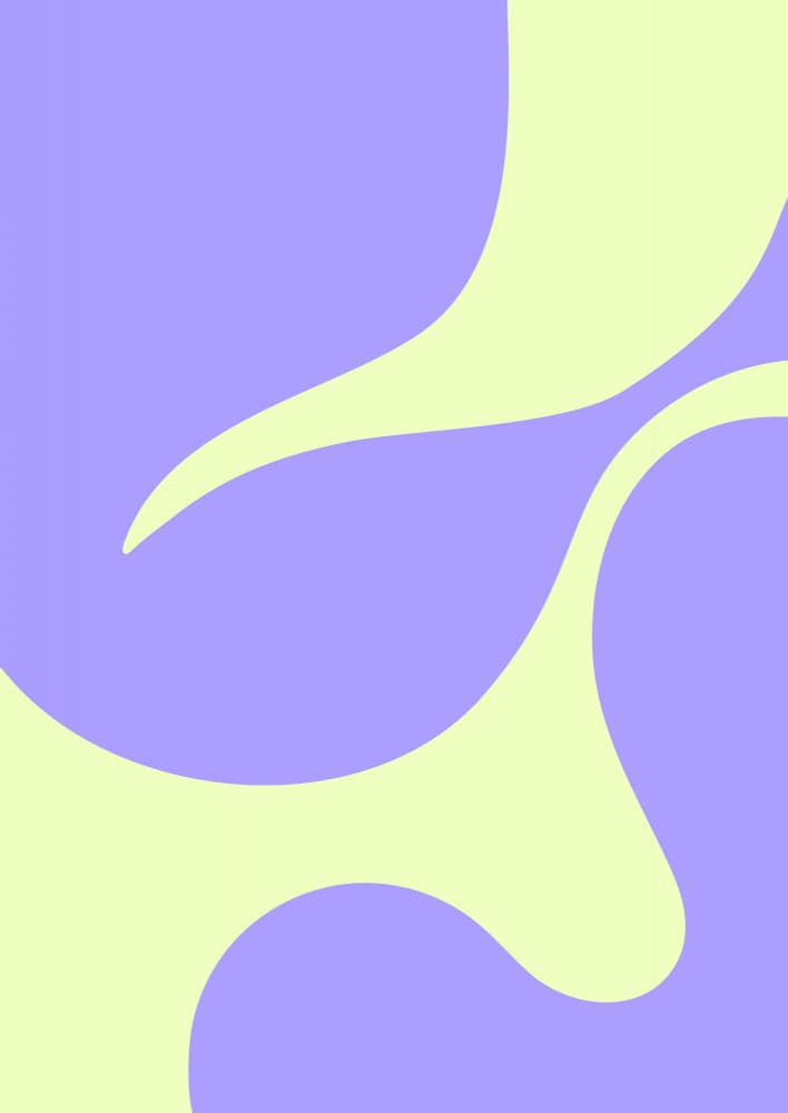 Softtension(purple) by Treechild — canvas wall art