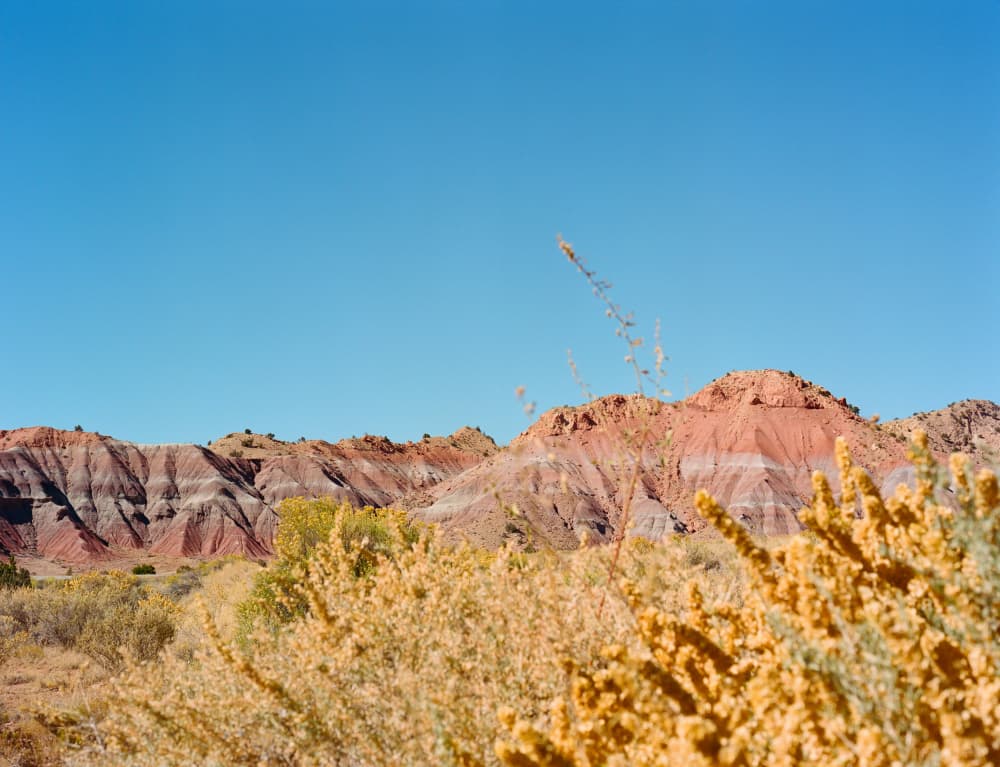Vibrant Desert Mountains by Bethany Young — canvas wall art