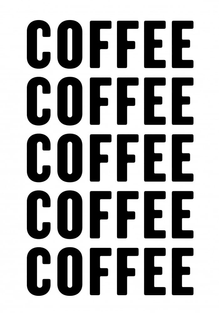 Endless Brew Joy by Athene Fritsch — canvas wall art