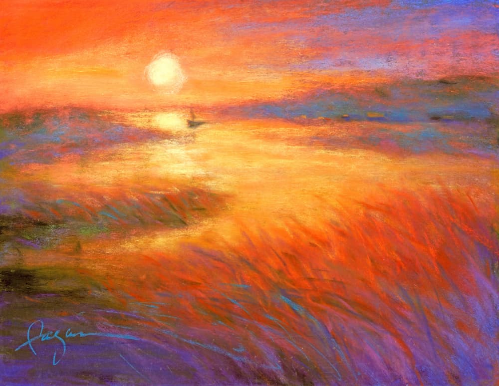 Radiant Horizon by Dorothy Fagan — canvas wall art