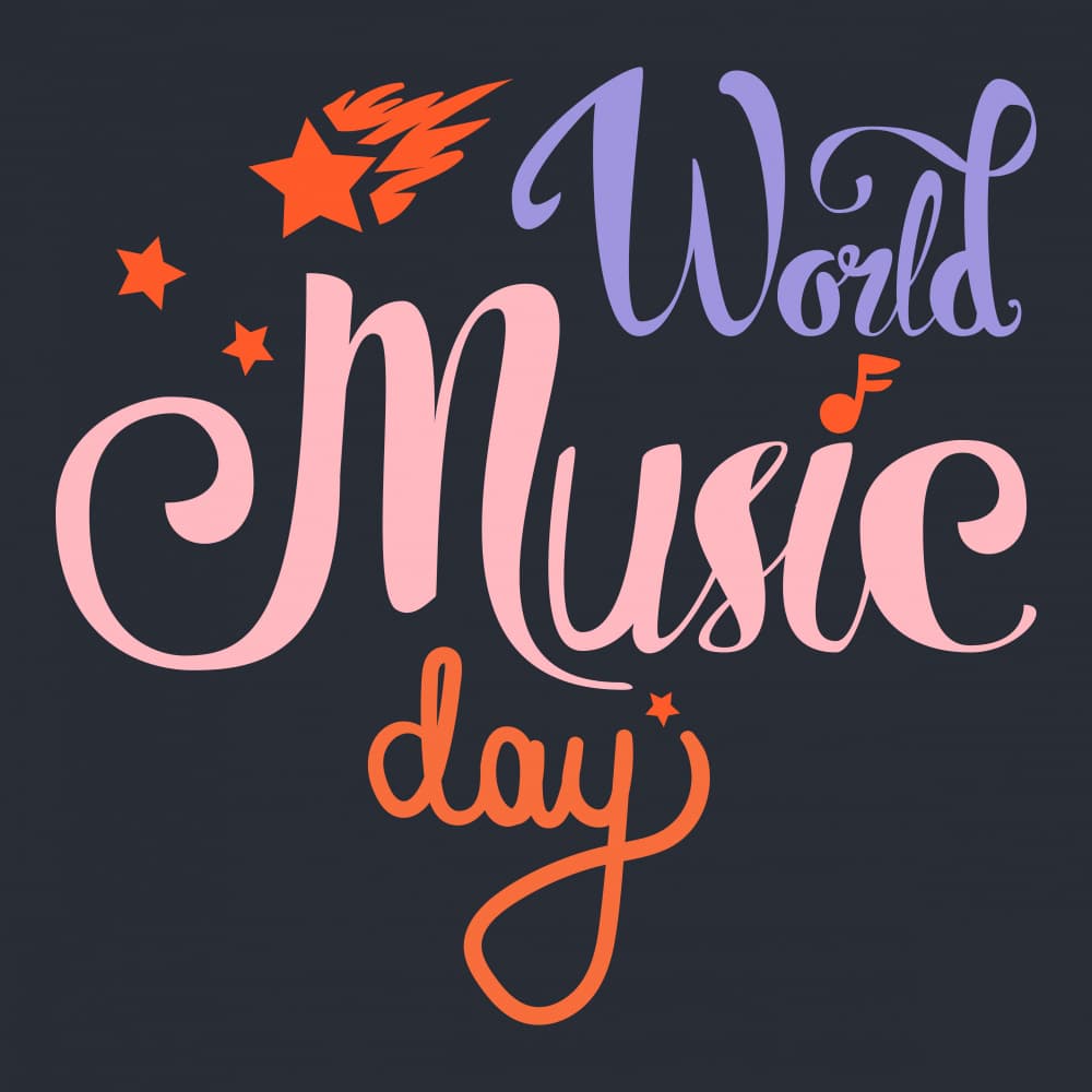 World Music Day Celebration by Marika Barsrsind — canvas wall art