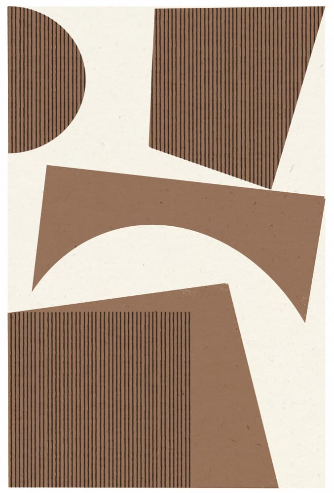 Geometric Harmony by THE MIUUS STUDIO — canvas wall art