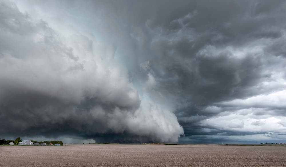 Prairie Storm Front by Rob Darby — canvas wall art