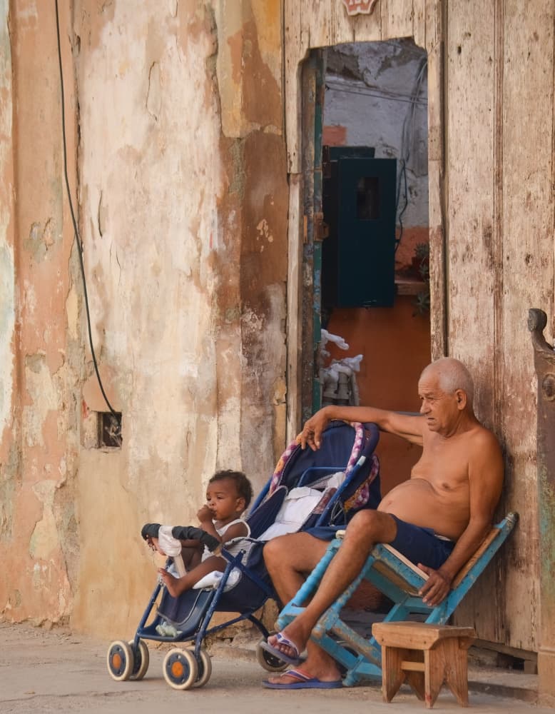 Street Life Generations by Itzik Einhorn — canvas wall art