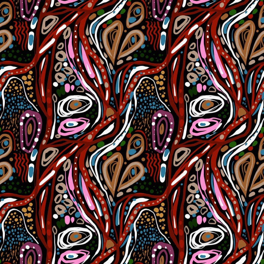 Abstract Organic Flow by Josie George — canvas wall art
