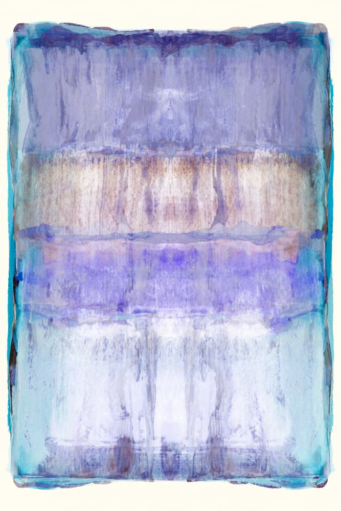 Indigo Dream Layers by cartissi — canvas wall art