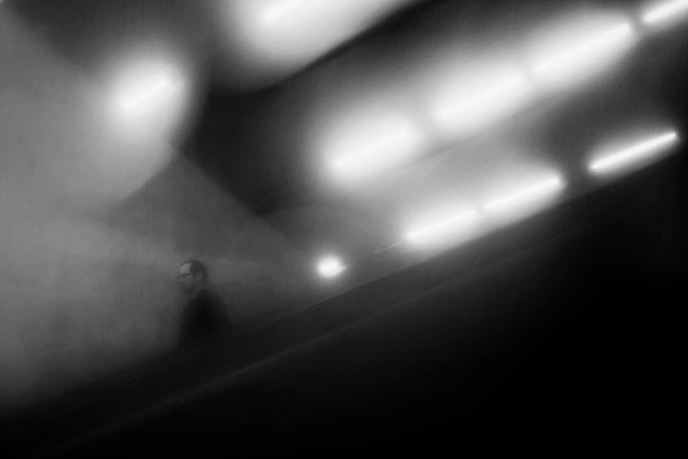 Mysterious Subway Ascent by Laura Mexia — canvas wall art