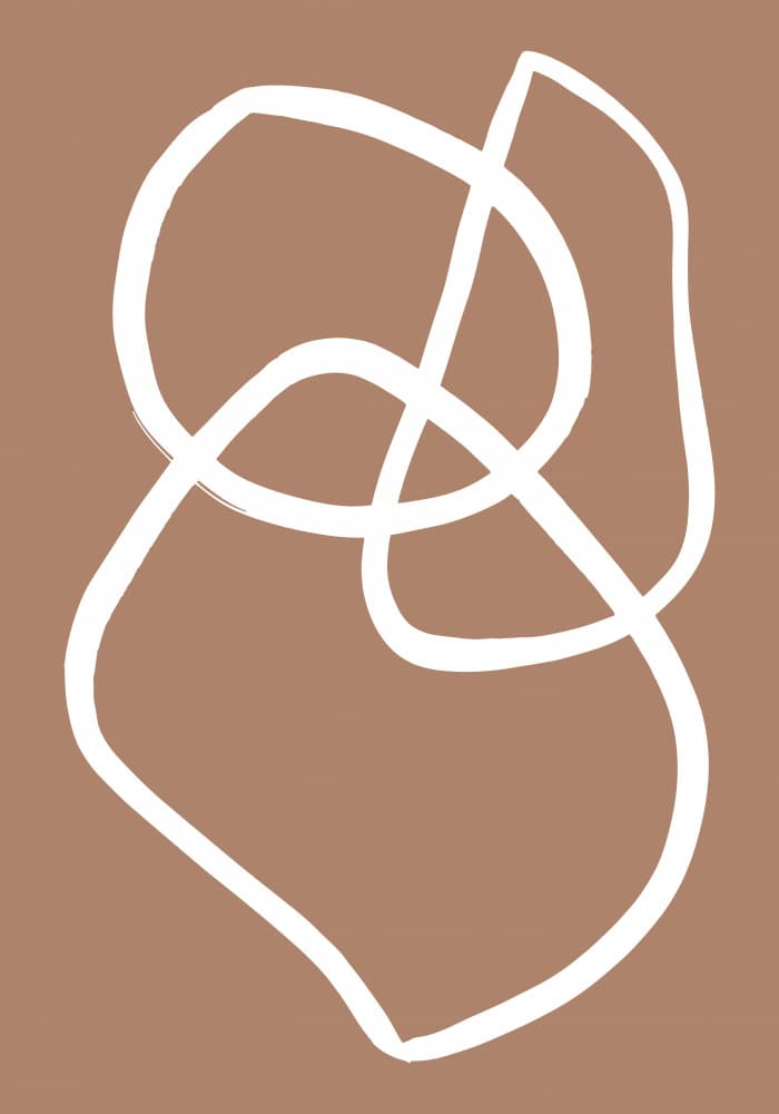 Organic Flow Abstract by Pictufy Studio — canvas wall art