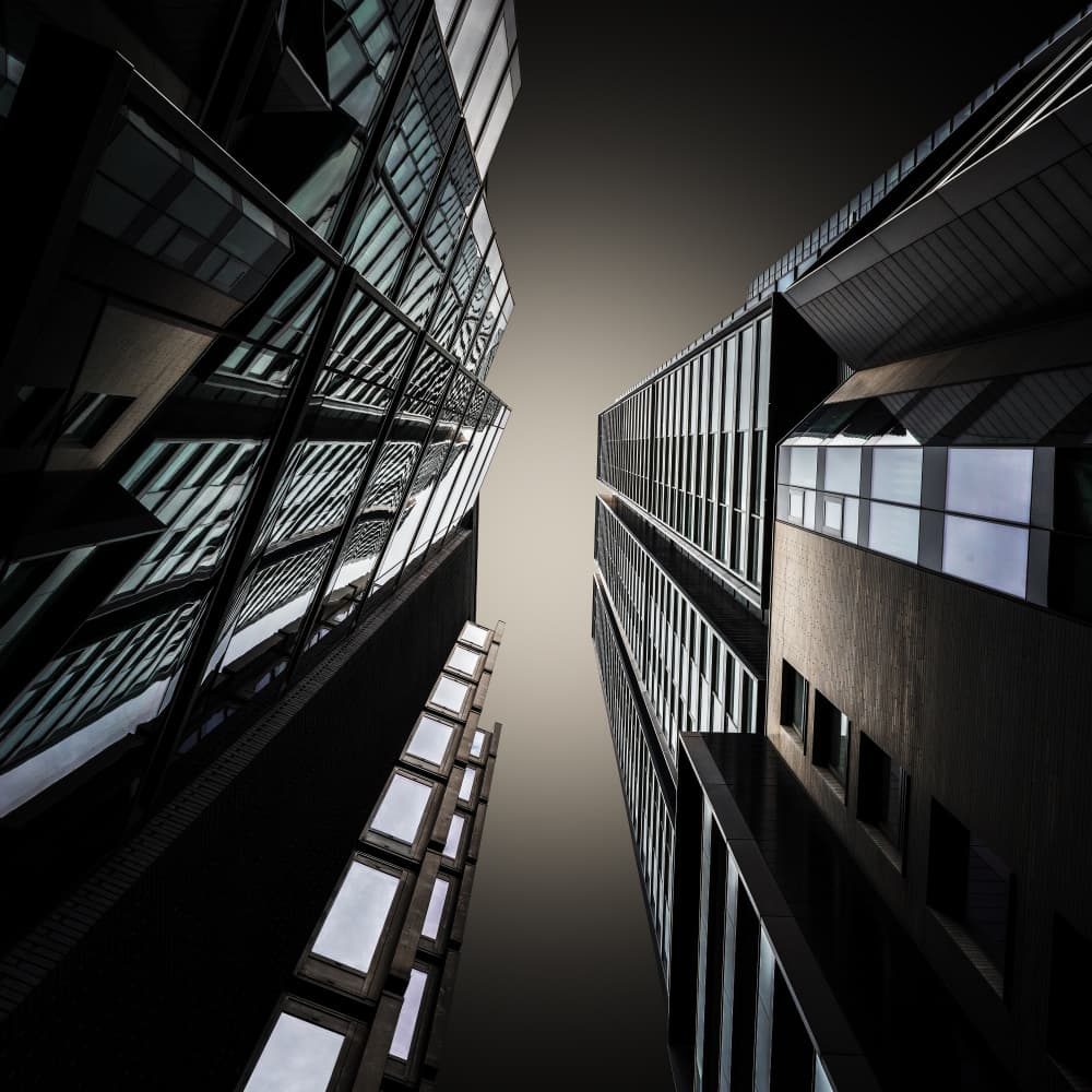 Modern City Architecture by Luigi Greco — canvas wall art