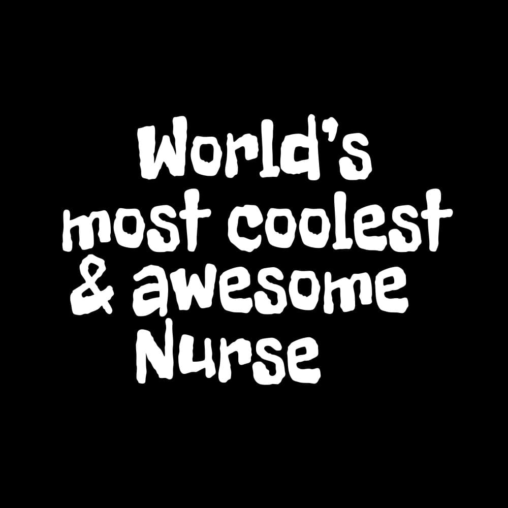 Nurse Appreciation Typography by Happie Eagle — canvas wall art