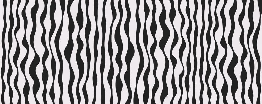 Dynamic Wavy Stripes by Vitor Costa — canvas wall art