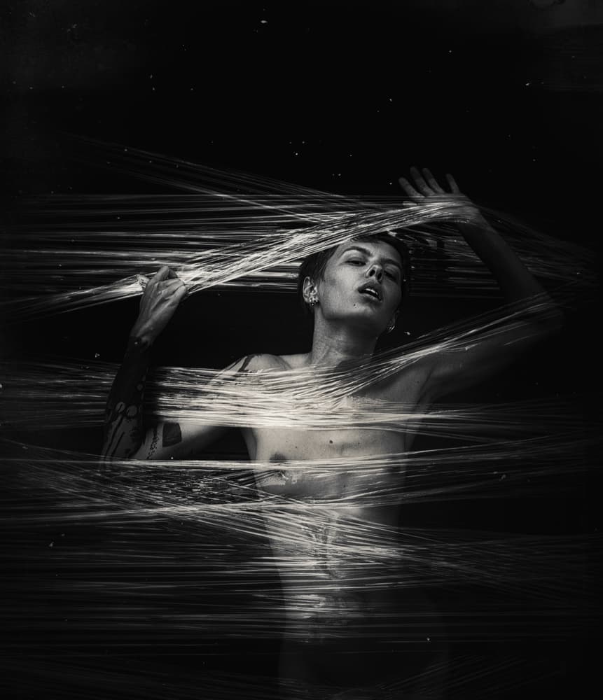 Wrapped in Light by Elena Raceala — canvas wall art