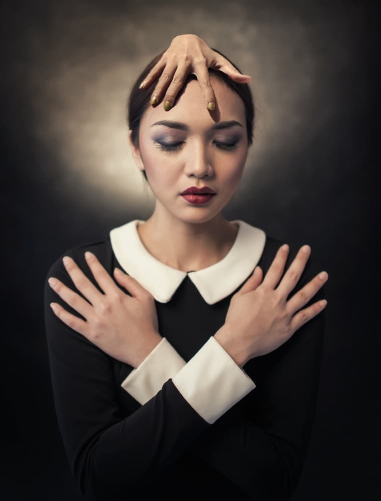 Surreal Guiding Hands by hardibudi — canvas wall art