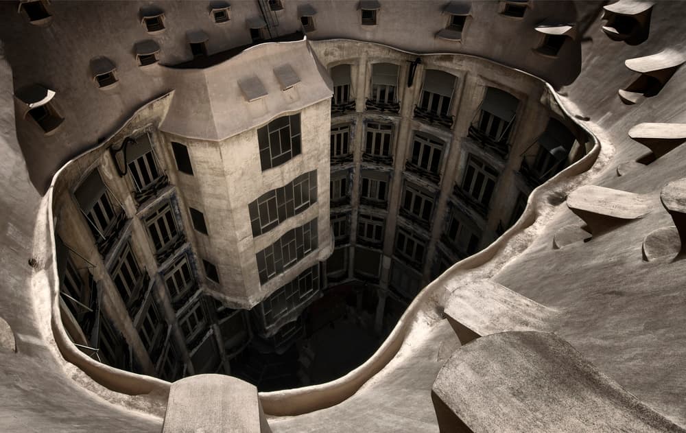 Unique Building Perspective by Gerard Jonkman — canvas wall art