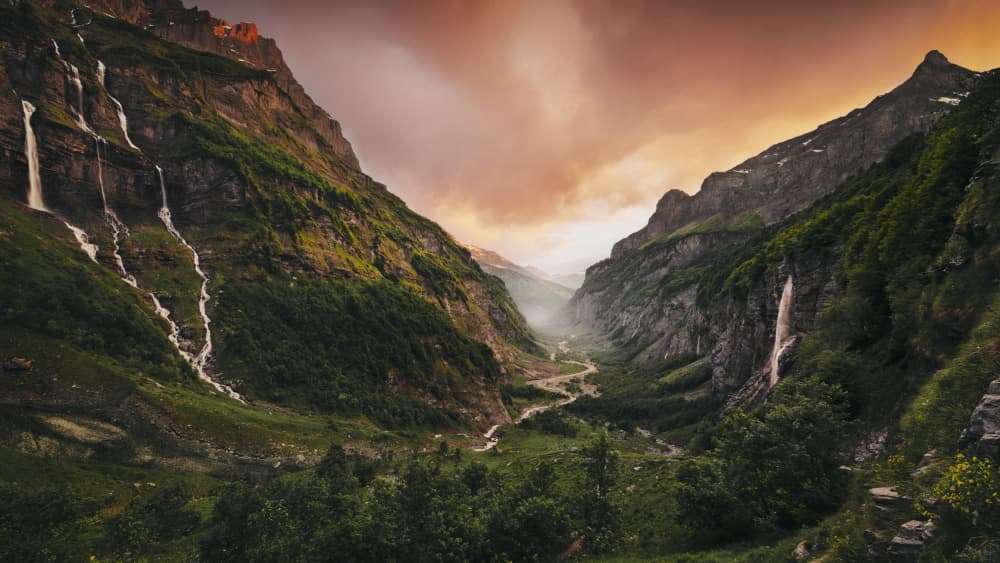 Valley Eden by Stefan Hefele — canvas wall art