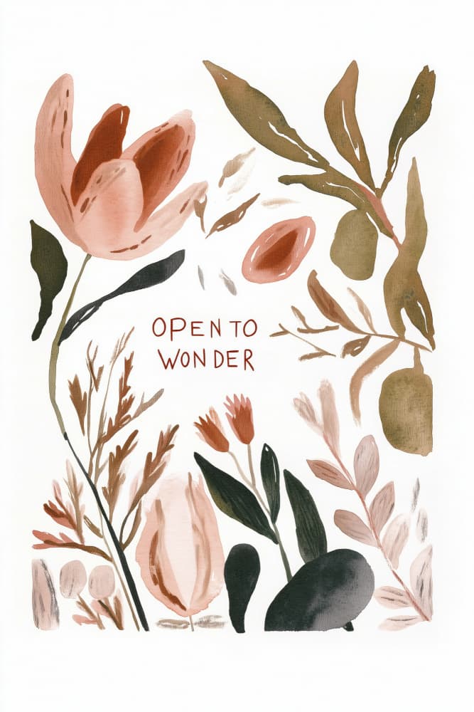 Botanical Whispers by Treechild — canvas wall art