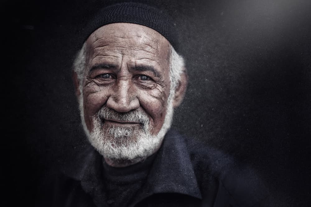Man With Kind Smile by Husain ALSaeed — canvas wall art