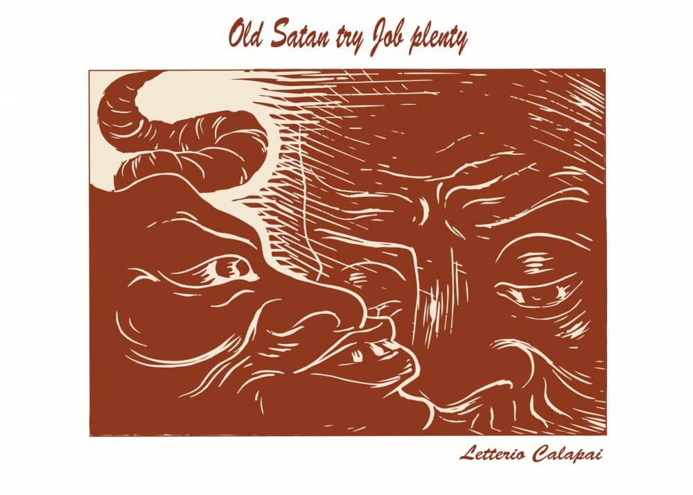 Satan Tempts Job by Doa Project — canvas wall art