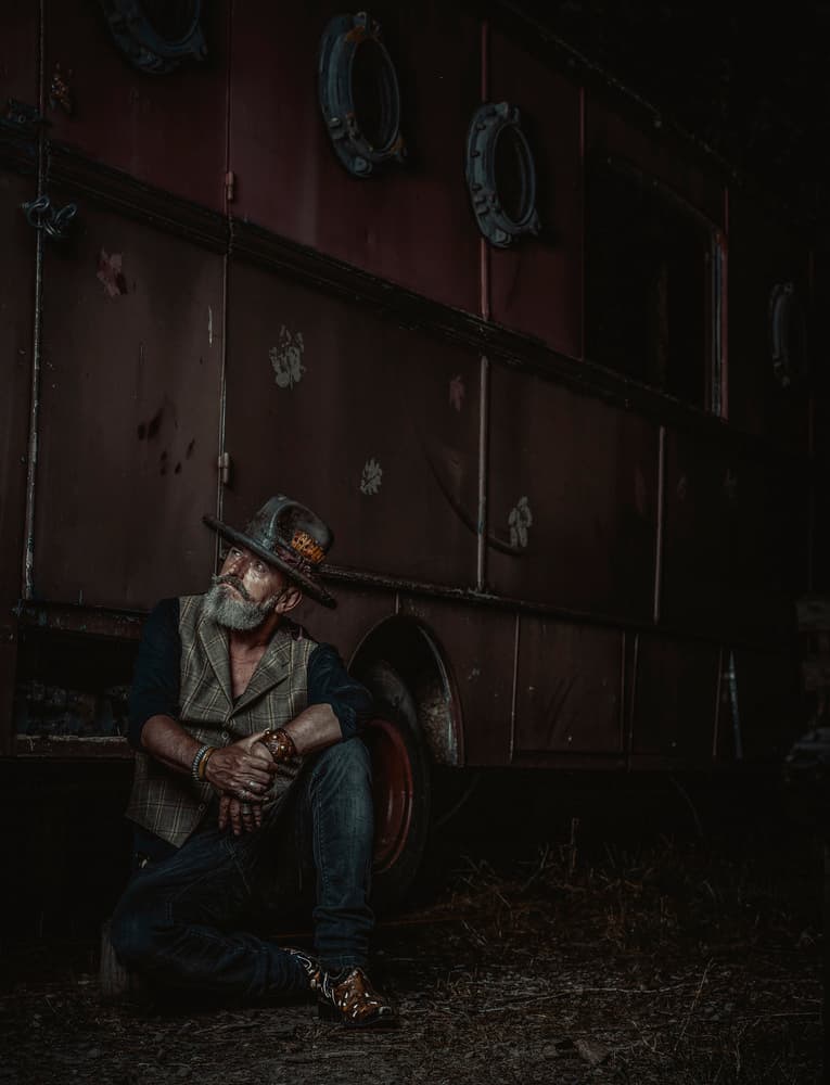 Weary Traveler by gNo — canvas wall art