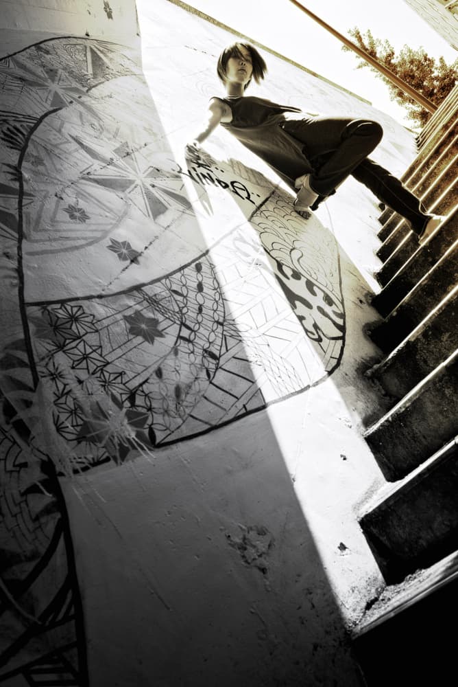 Urban Dancer Light Shadow by moucorn — canvas wall art