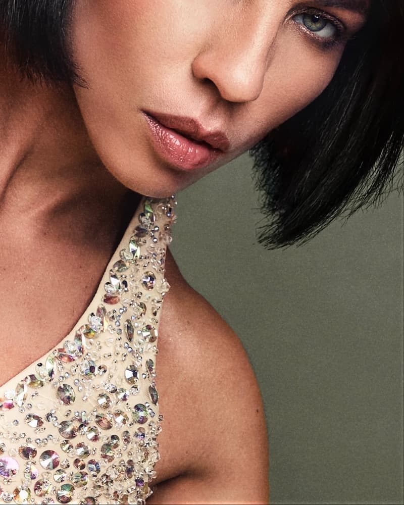 Glamorous Sparkling Gaze by Steffen Lauterbach — canvas wall art