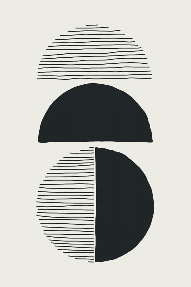 Geometric Balance by jay stanley — canvas wall art
