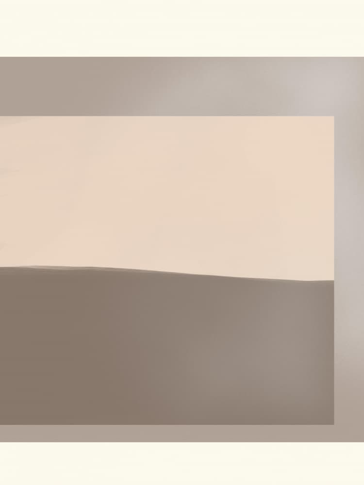 Calm Minimal Landscape by Little Dean — canvas wall art