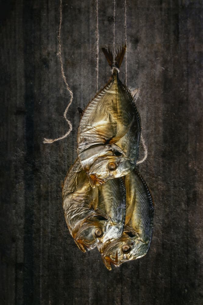 Rustic Smoked Fish by Brig Barkow — canvas wall art